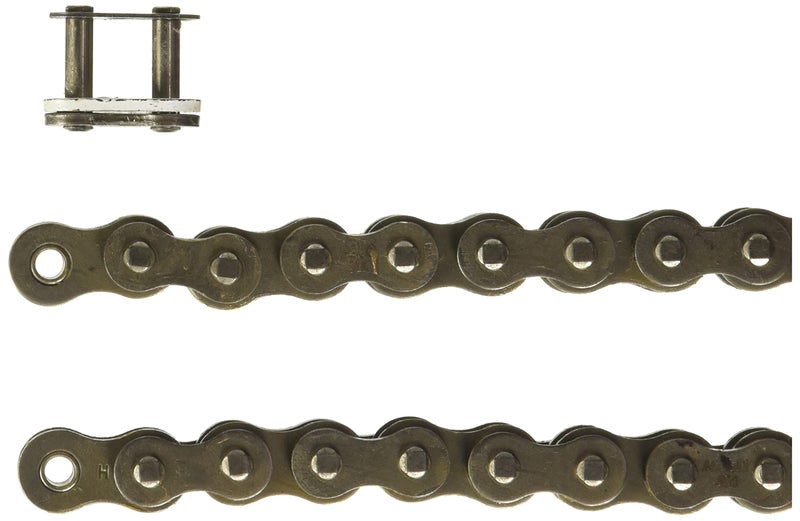 RK Racing Chain M530HD-120 (530 Series) Steel 120 Link Standard Non O-Ring Chain with Connecting Link - Image 2